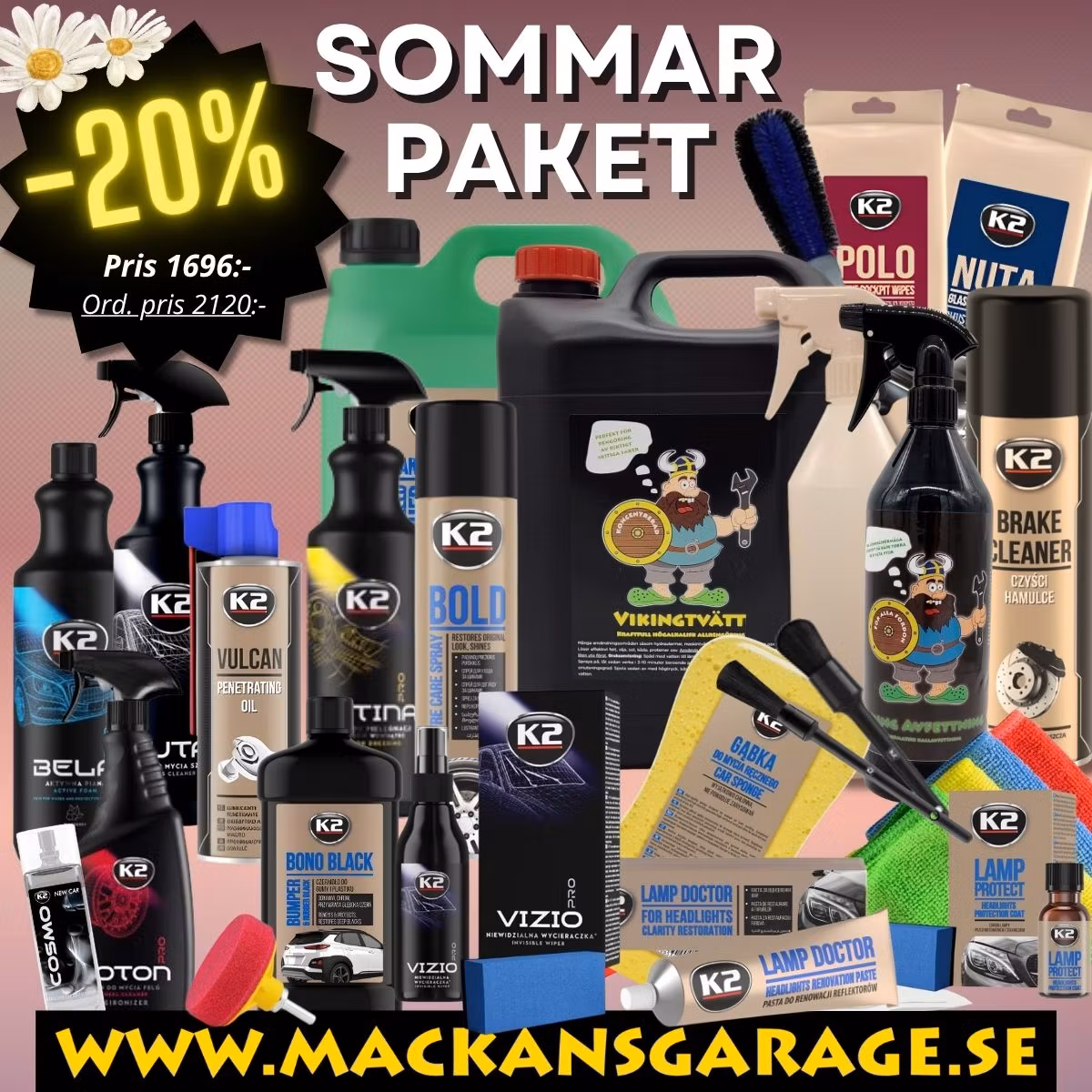Stora sommarpaketet 24 olika produkter
