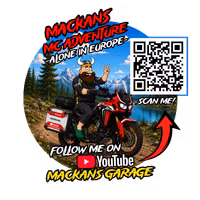 Dekal "Follow me"  MC resa 2026