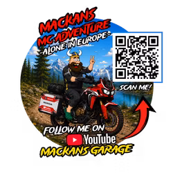 Dekal "Follow me"  MC resa 2026