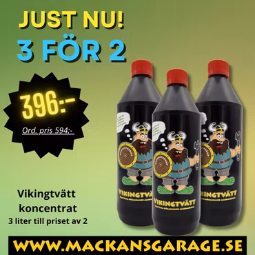 3 för 2 VIKINGTVÄTT - Högalkaliskt rengöringsmedel i koncentrat