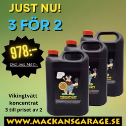 3 för 2 VIKINGTVÄTT - Högalkaliskt rengöringsmedel i koncentrat