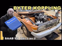 Kopplingssats Saab 99, 90, 900 78-93