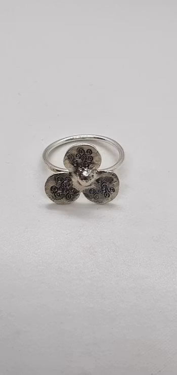 Ring Krusidull i 925 sterlingsilver