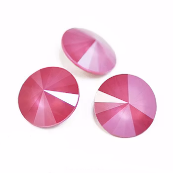 Örhängen Luscious Looops med Peony Pink Swarovski kristaller