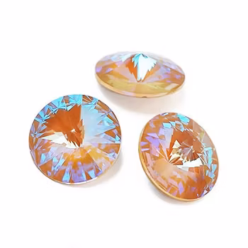 Örhängen Sweet Swirls med Cappuccino DeLite Swarovski kristaller
