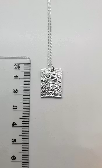 Halsband Struktur i 925 sterlingsilver