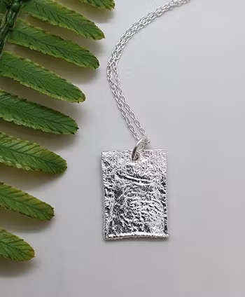 Halsband Struktur i 925 sterlingsilver