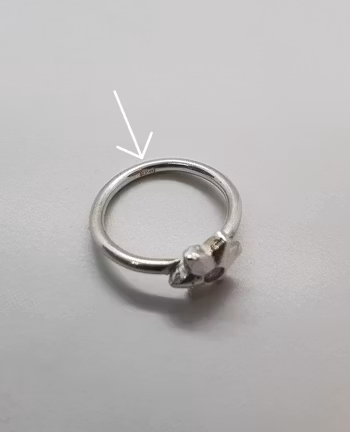 Ring Stjärna i 925 sterlingsilver