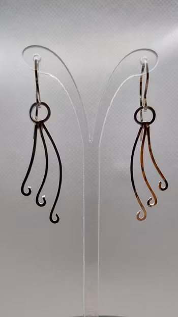 Örhängen Soft Swirl i 925 sterlingsilver