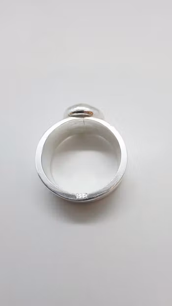 Ring Hidden Secret i 925 sterlingsilver och guld