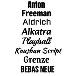 Dekal - Egen Text