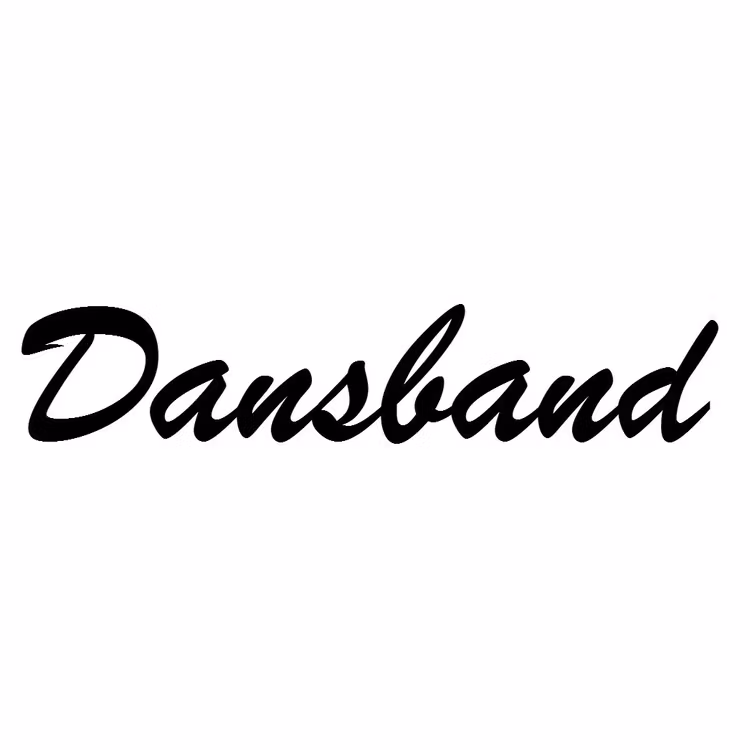 Dekal dekaler klistermärke dansband
