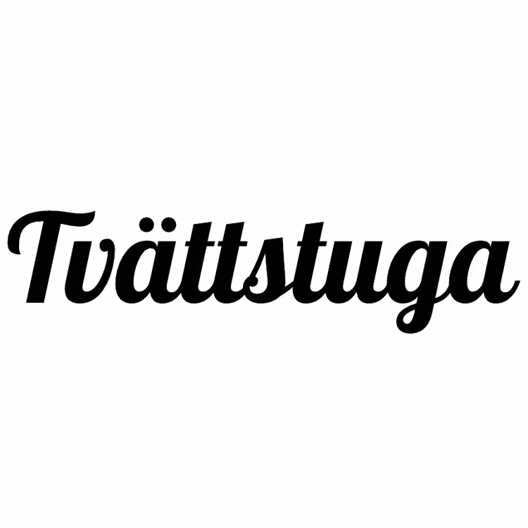 tvätt tvättsymbol tvättsymboler tvättråd tvättstuga dekor dekal klistermärke väggdekor väggdekal