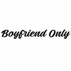 Dekal - Boyfriend Only #1