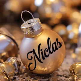 Dekor till julkula #3