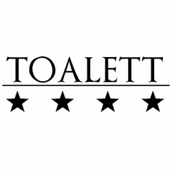 Dörrdekor - Toalett