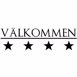 Dekor / Väggdekor - Välkommen