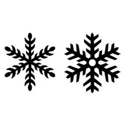 Snöflingor 6-pack