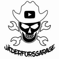 Dekal - JÄDERFORS GARAGE SKALLE