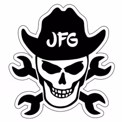Dekal - JÄDERFORS GARAGE JFG SKALLE