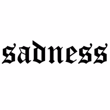 Dekal - sadness