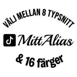 Dekal - TikTok Alias