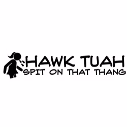 Dekal - HAWK TUAH
