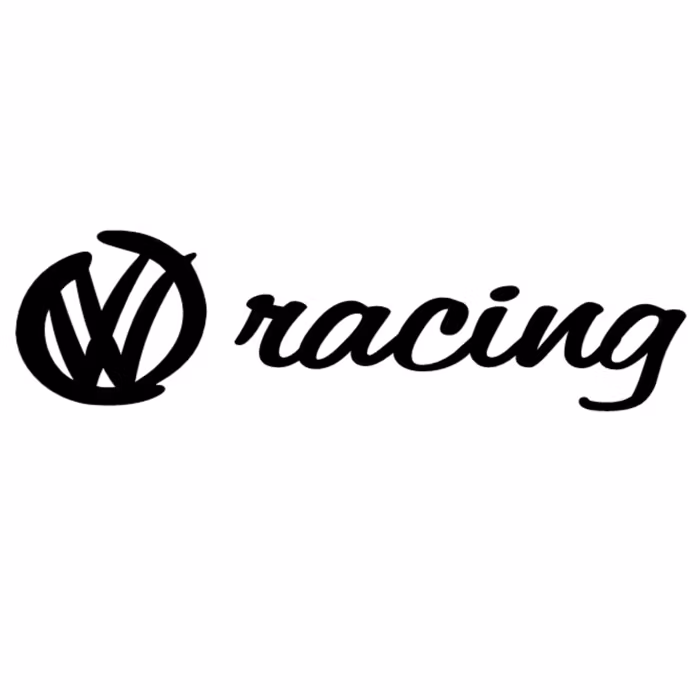 vw racing dekal dekaler klistermärke volkswagen golf gti jetta
