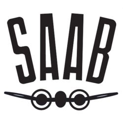 Dekal - Saab luftlogo