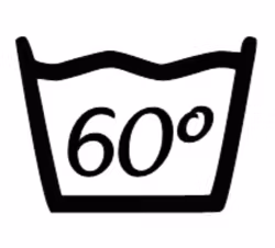 Väggdekor - Tvättsymbol 60°