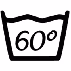 Väggdekor - Tvättsymbol 60°