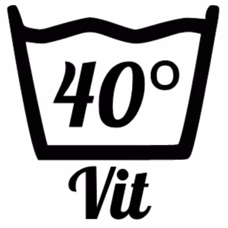 tvätt tvättsymbol tvättsymboler 40 grader dekor dekal klistermärke kulör kulörtvätt vit vittvätt svart svarttvätt väggdekor väggdekal