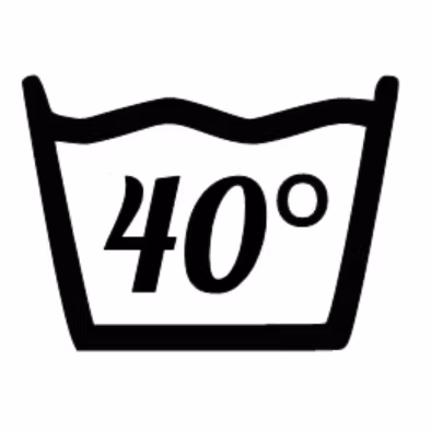 tvätt tvättsymbol tvättsymboler 40 grader dekor dekal klistermärke kulör kulörtvätt vit vittvätt svart svarttvätt väggdekor väggdekal