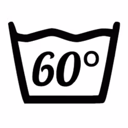 Väggdekor Tvättsymbol 60°