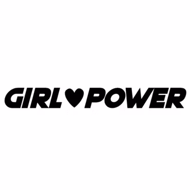 Dekal - GIRLPOWER med hjärta
