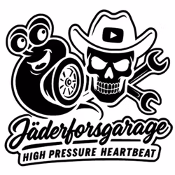 Dekal - Jäderforsgarage High pressure heartbeat