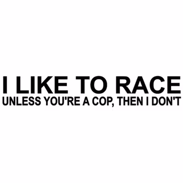 Dekal - I LIKE TO RACE