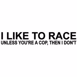 Dekal - I LIKE TO RACE