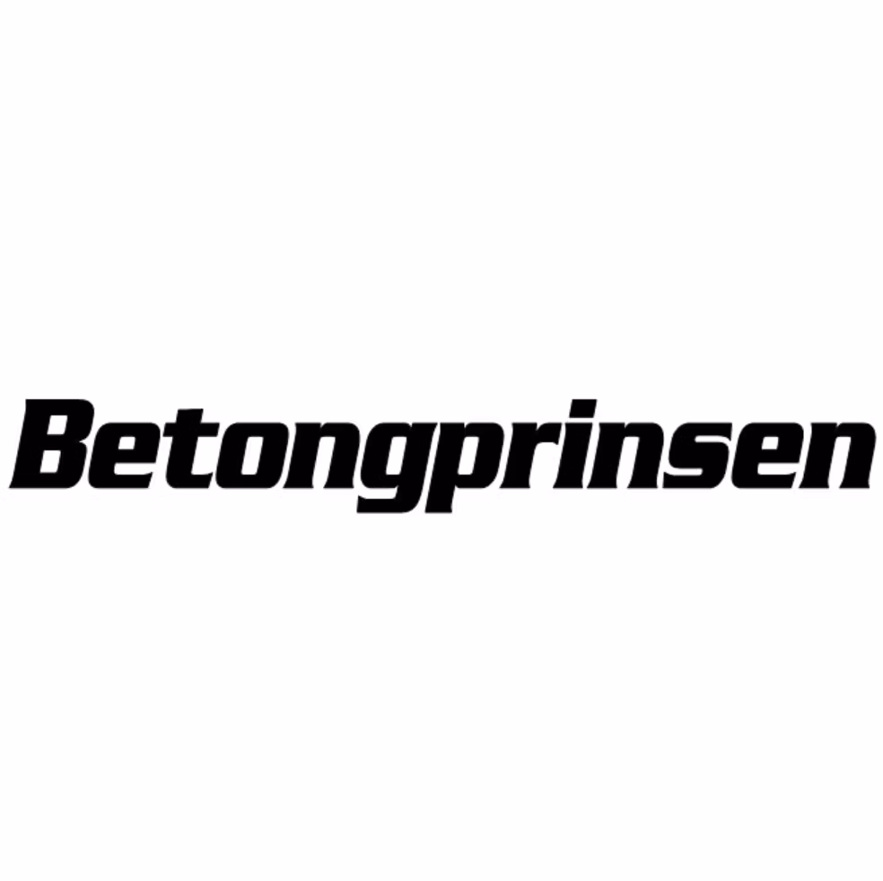 Dekal med texten Betongprinsen till din bil