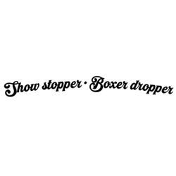 Dekal - Show stopper Boxer dropper