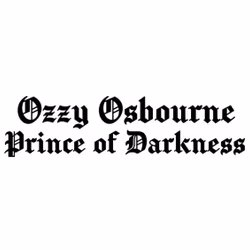 Dekal - Ozzy Osbourne Prince of Darkness