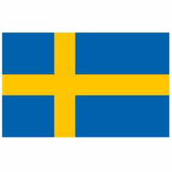 Dekal - Sveriges flagga