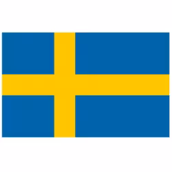 Dekal - Sveriges flagga