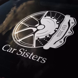 Dekal - Car Sisters Bakruta