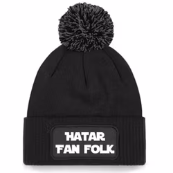Mössa med tofs Hatar Fan Folk