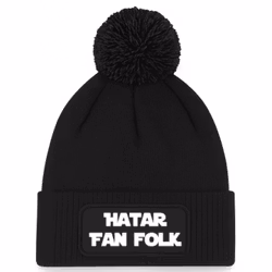 Mössa med tofs Hatar Fan Folk
