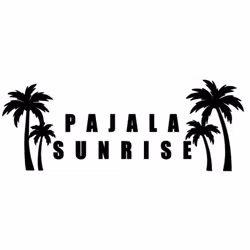 Dekal - PAJALA SUNRISE med palmer
