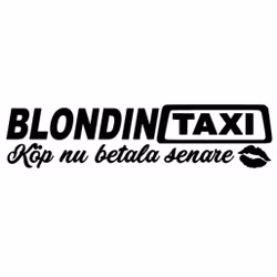 Dekal - BLONDIN TAXI