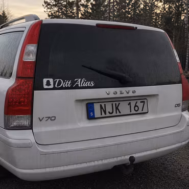Snapchat-dekal med eget användarnamn | Personlig Snapchat-dekal