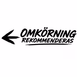 Dekal - OMKÖRNING REKOMMENDERAS